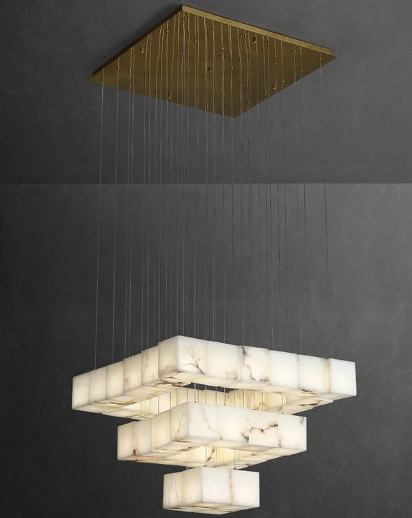 Каскадная люстра Marbel Cube