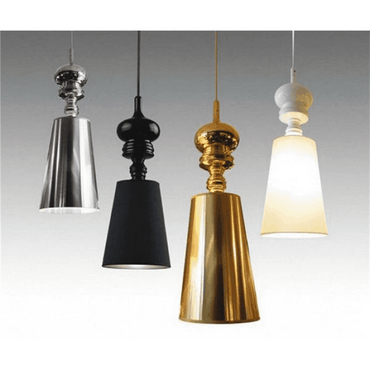 Светильник Josephine One  Диаметр 18 см / Высота 56 см Cеребряный