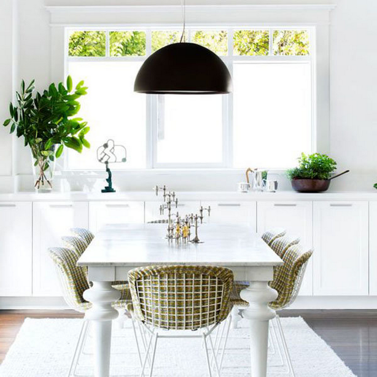 Светильник подвесной Skygarden Black D60 в стиле Flos