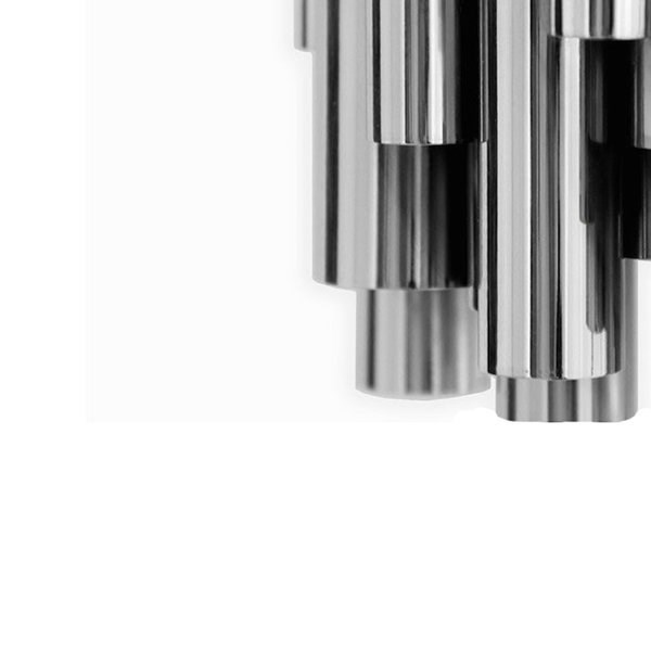 Люстра подвесная Brubeck D80 Chrome в стиле Delightful