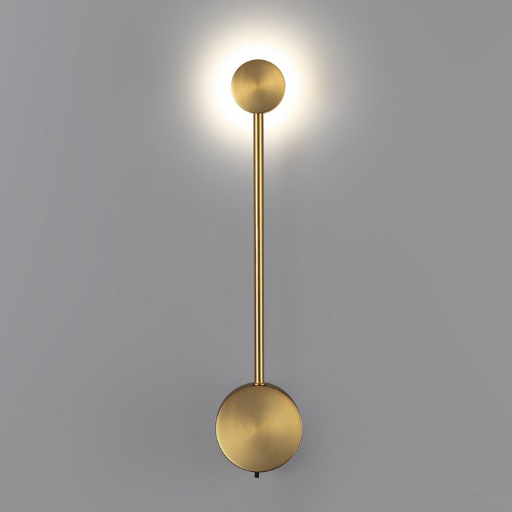 Бра Dots Slim H38 Bronze