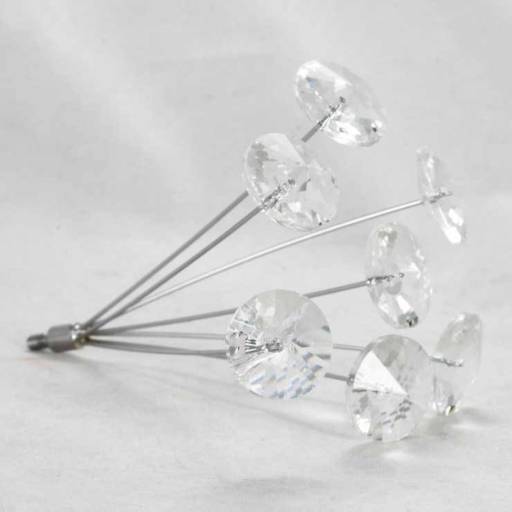 Люстра Dandelion type C round chrome D45