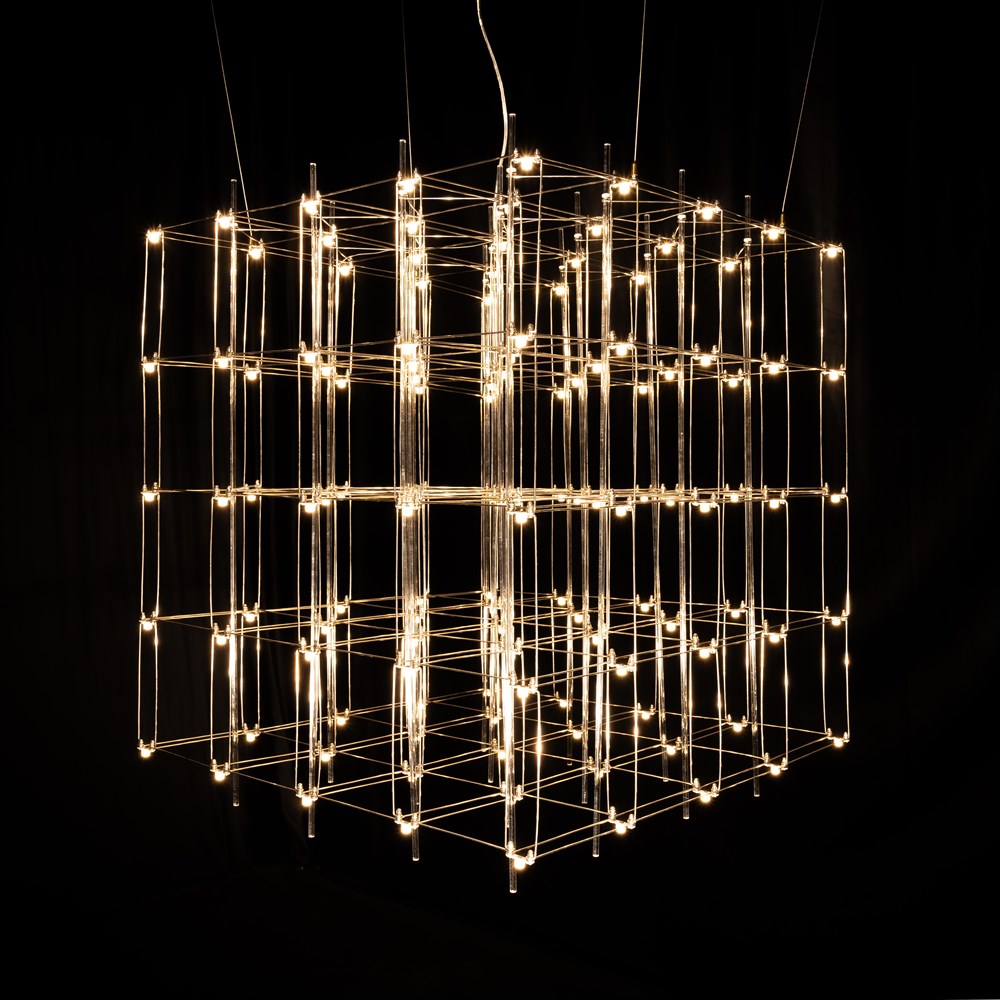 Люстра Cosmic Glass ячейка 20*20 см