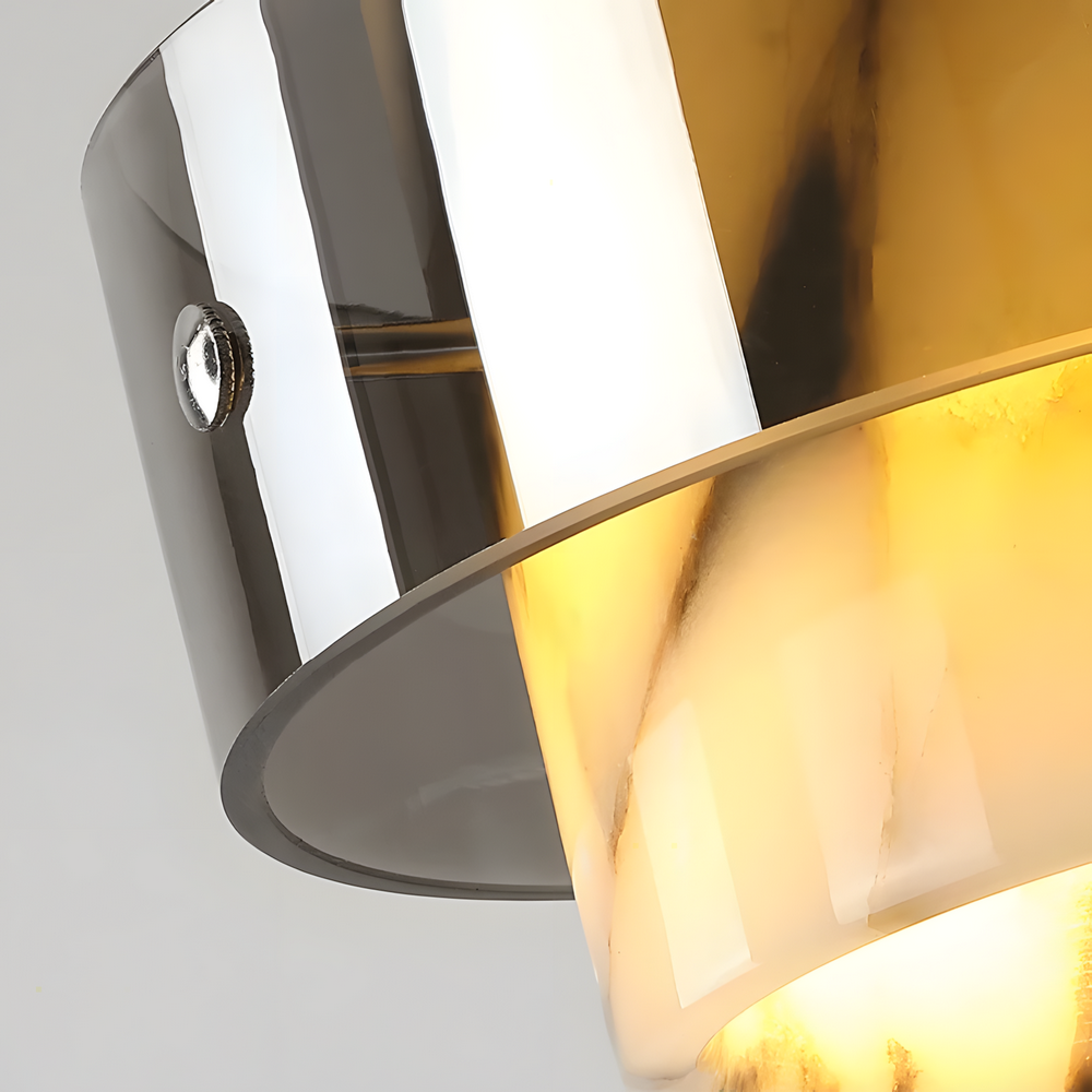 Светильник из мрамора Iris D13