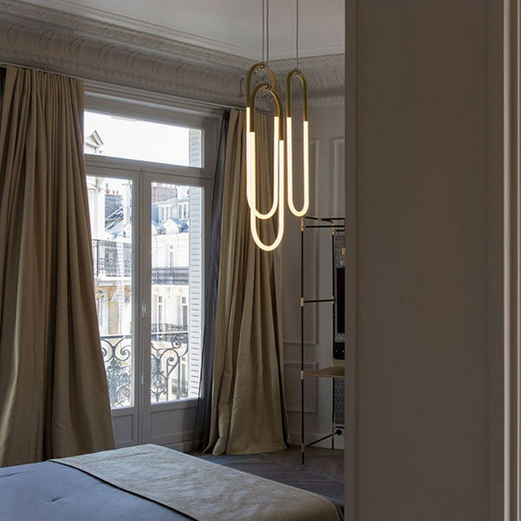 Светильник подвесной Rudi Loop 02 в стиле Roll&Hill