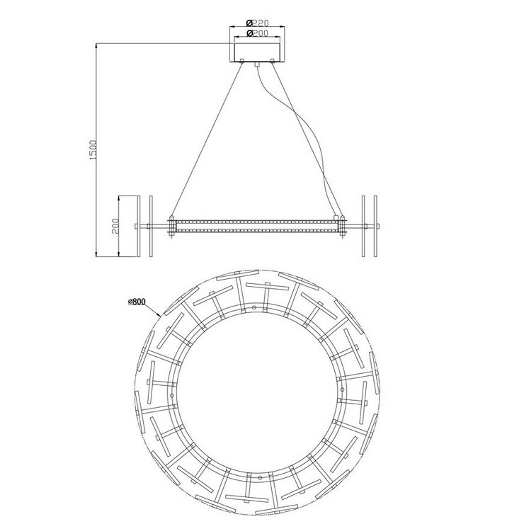 Люстра Dolce Freddo D80
