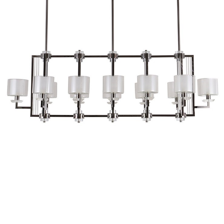 Люстра Pittsburgh L157 Black glossy