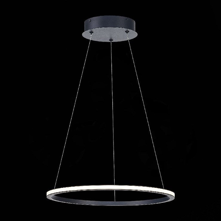 Светильник подвесной Function Black D40 4000К (светит наружу)