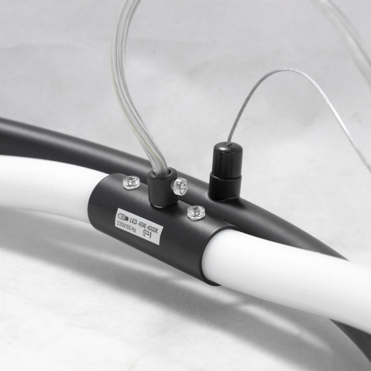 Люстра tracer bar round black