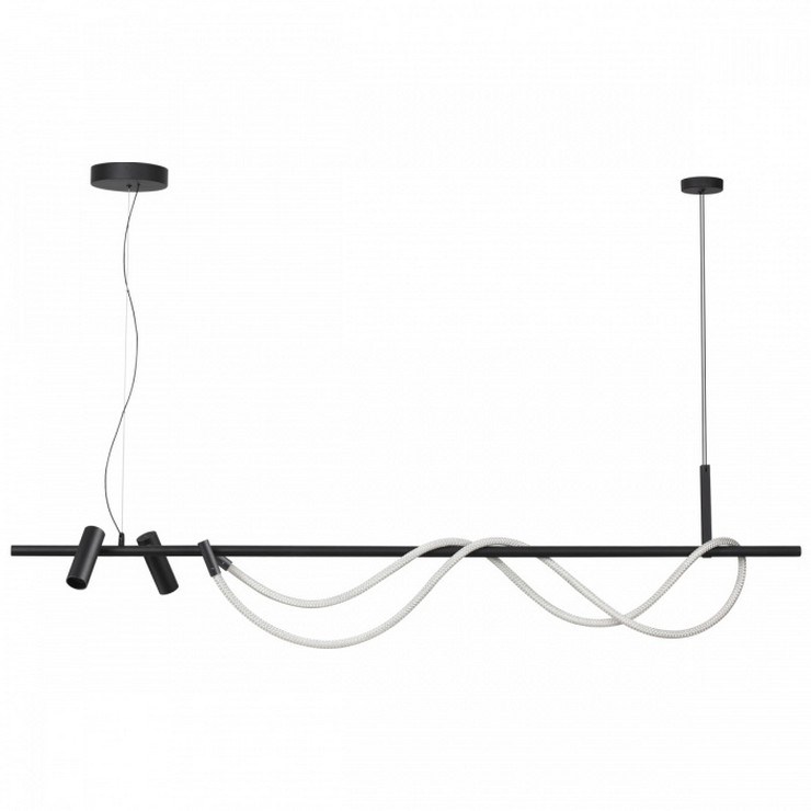 Люстра подвесная Tracer Bar  L180 Black