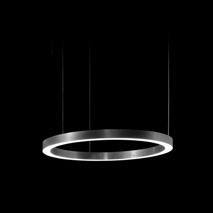 Светильник Light Ring Horizontal D50 Nickel в стиле Henge