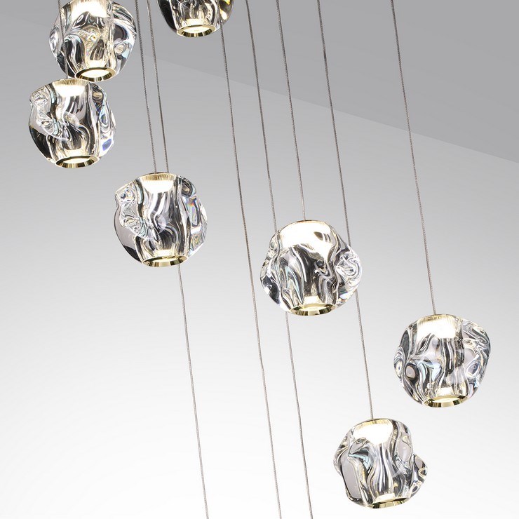 Люстра подвесная Iceberg D51 Gold