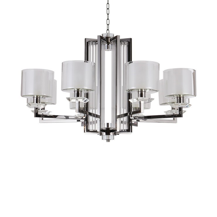 Люстра подвесная Pittsburgh D87 Black glossy