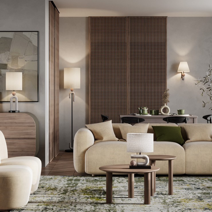 Торшер  Graffetta Gray