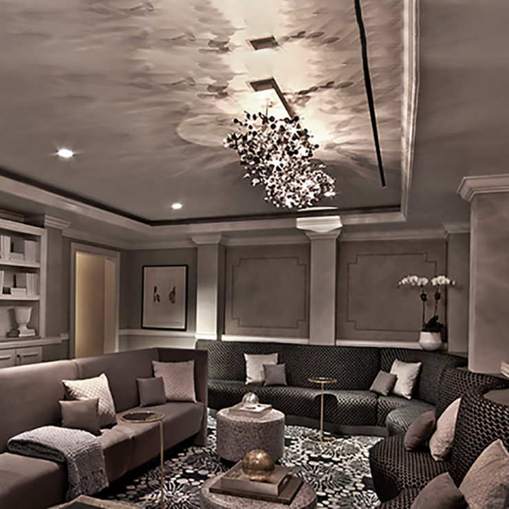 Люстра Argent L140 Chrome в стиле Terzani