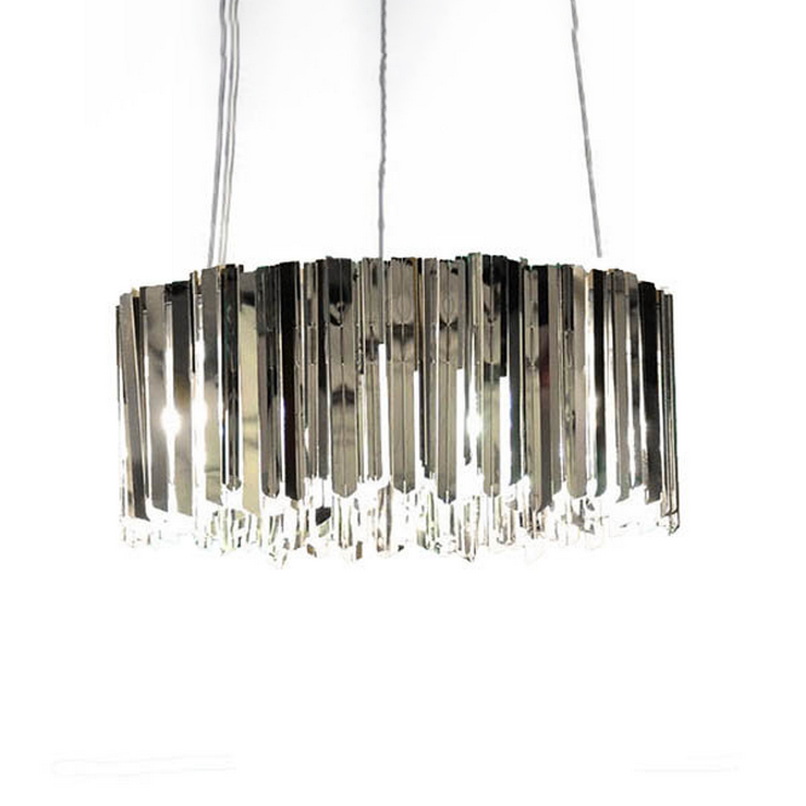 Люстра Facet 12 Chrome в стиле Tom Kirk