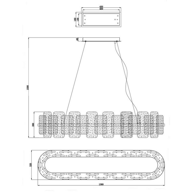 Люстра Dea L138 Chrome