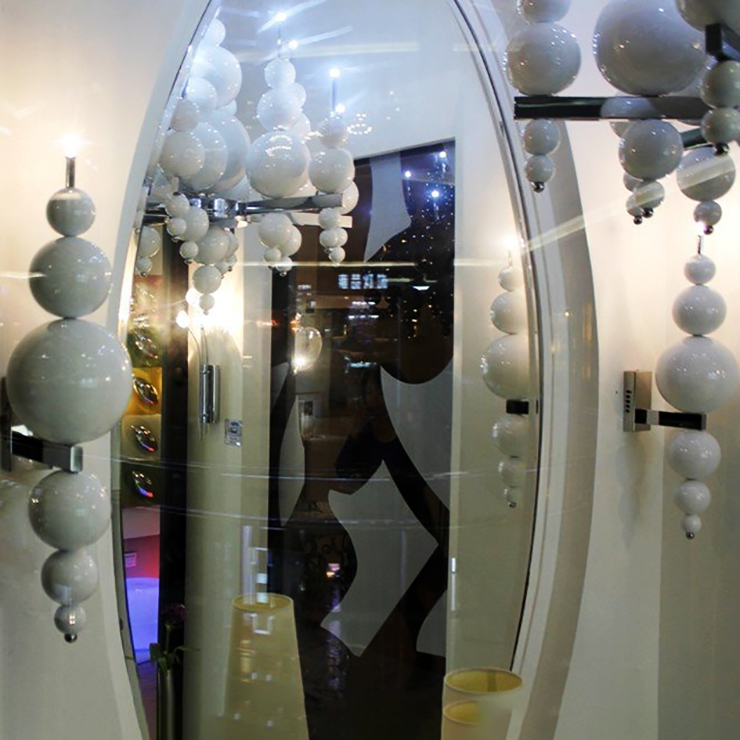 Бра Tears From Moon  Белый в стиле Ilfari