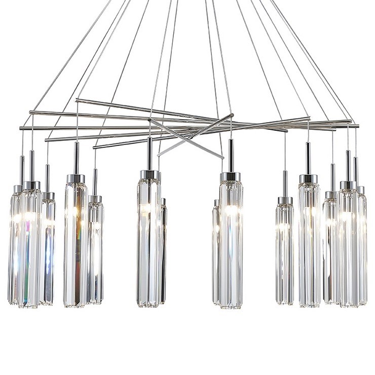 Люстра подвесная New Orleans D95 Chrome