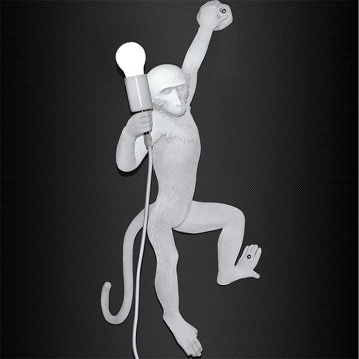 Бра Monkey Wall Lamp White левая в стиле Seletti