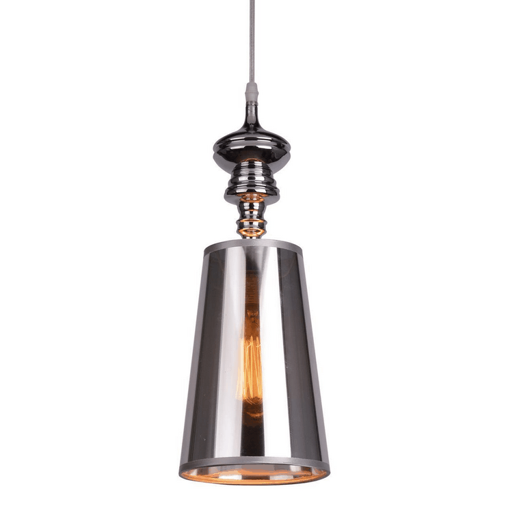 Светильник Josephine One  Диаметр 18 см / Высота 56 см Cеребряный