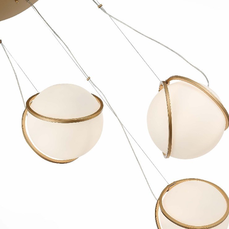 Светильник Pug 3 White в стиле Terzani