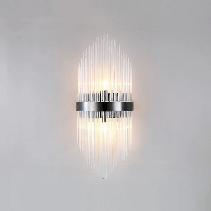 Бра Bacchetta Di Vetro H50 Zigzag Chrome