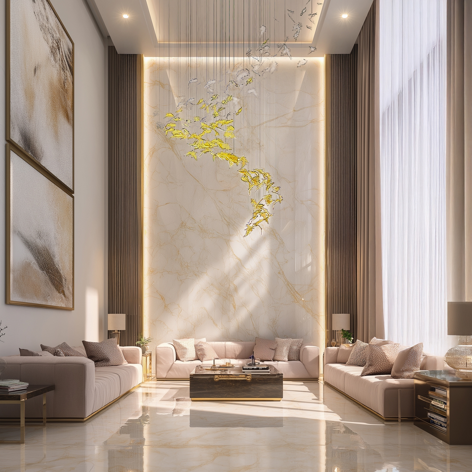 Декоративная композиция Autumn leaves 12