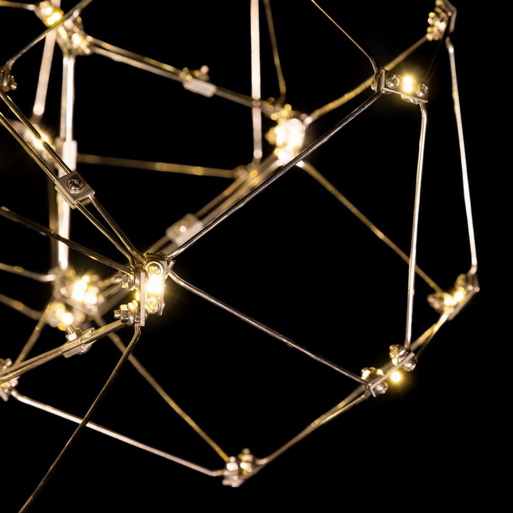 Люстра Bjork small круглая без вставок (сегмент 20*20 см)