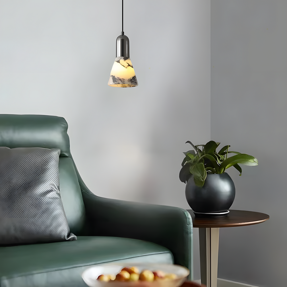 Светильник из мрамора Kon D10