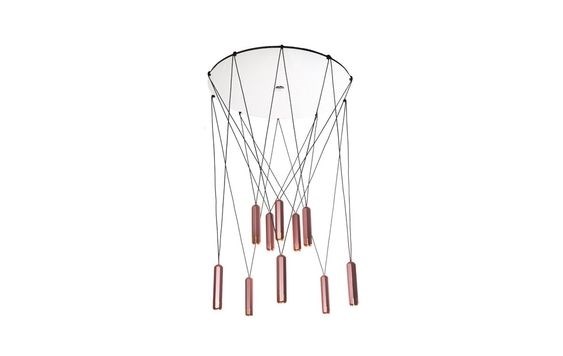 Люстра подвесная Brixton Cluster Copper 10