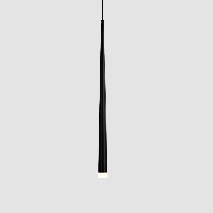 Светильник Slim Mini Black в стиле Vibia
