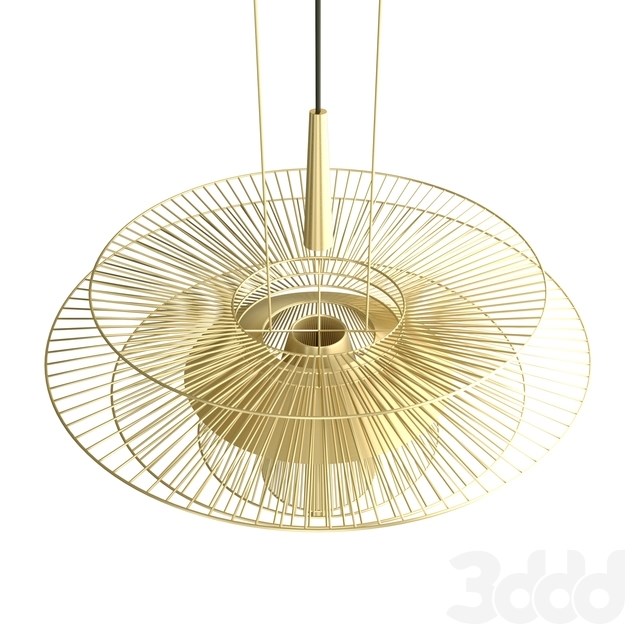 Люстра Gravity in Forestier Style M Gold