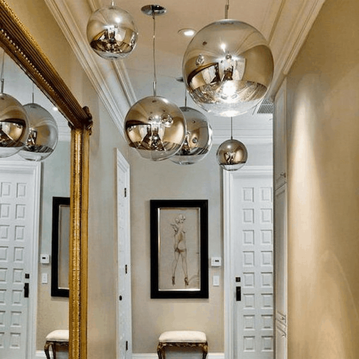 Светильник Mirror Ball D20 в стиле Tom Dixon