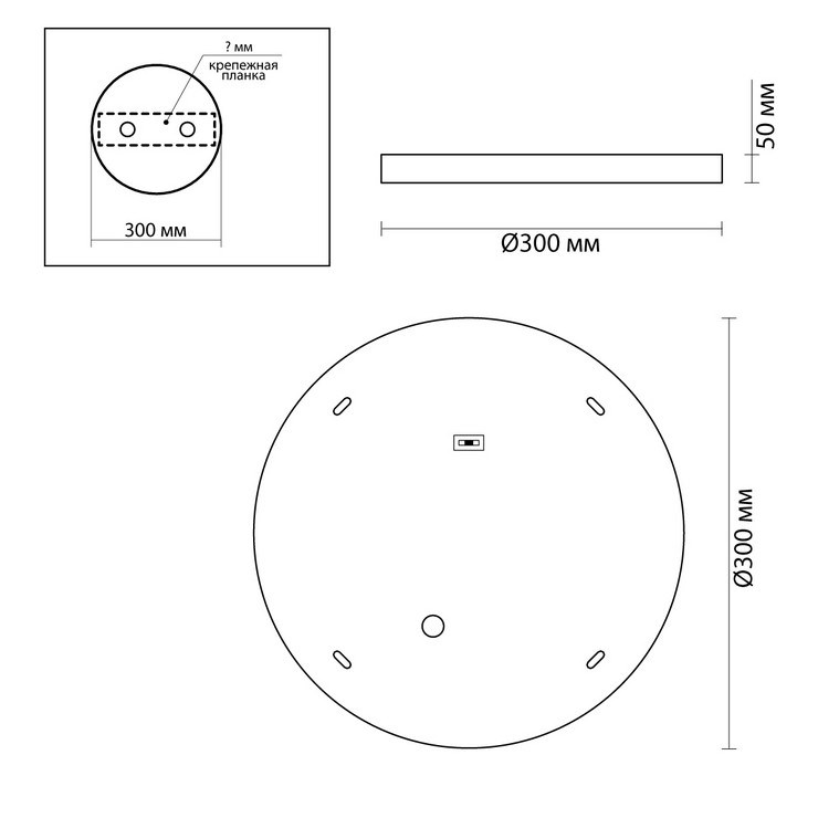 Настенно-потолочный светильник Stone Flake D30 каменный шпон золото