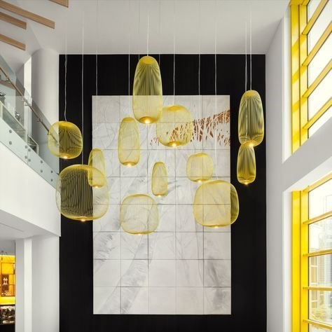 Светильник подвесной Spokes B Yellow