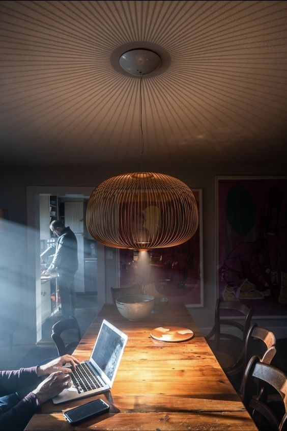 Светильник подвесной Spokes D Brass