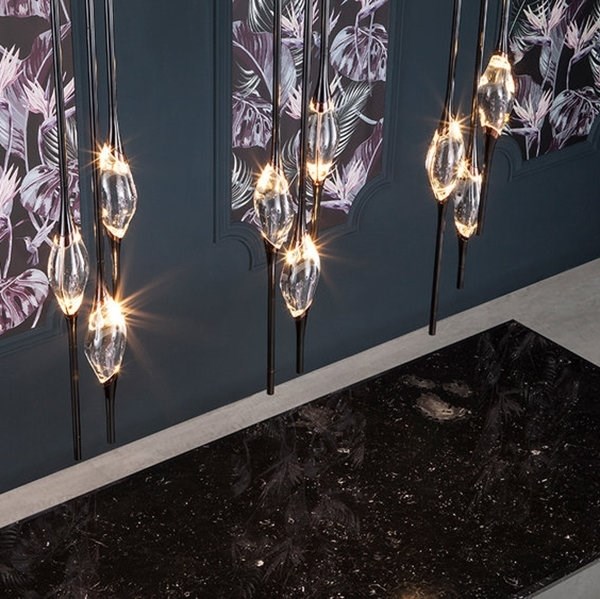 Светильник 12 Chandelier Gold (1) в стиле Il Pezzo Mancante