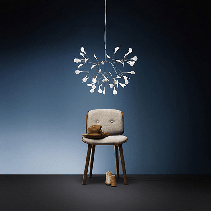 Люстра Heracleum 2 D98  медный в стиле Moooi