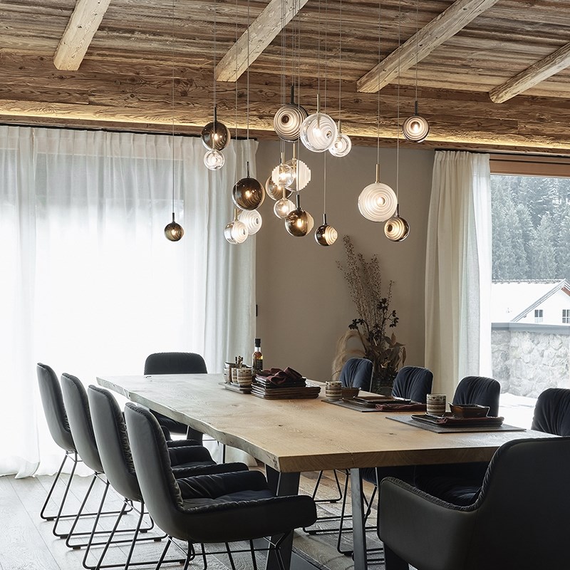 Cветильник dark&bright stars smoky D15