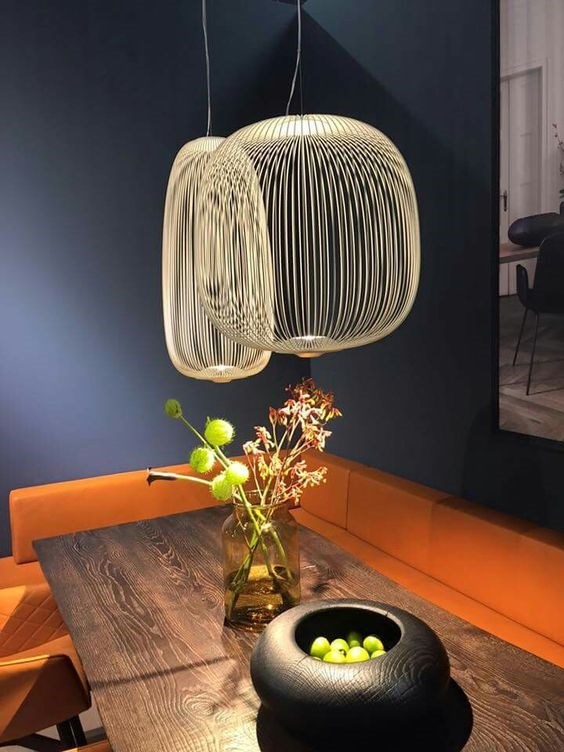 Светильник подвесной Spokes B Yellow