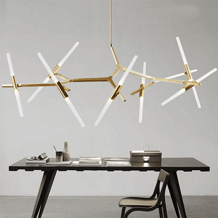 Люстра Agnes 14 Gold в стиле Lindsey Adelman