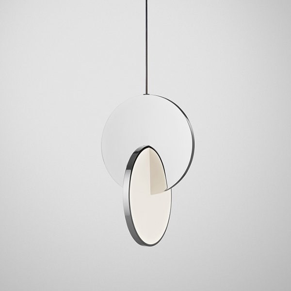 Светильник Eclipse Pendant Light Chrome