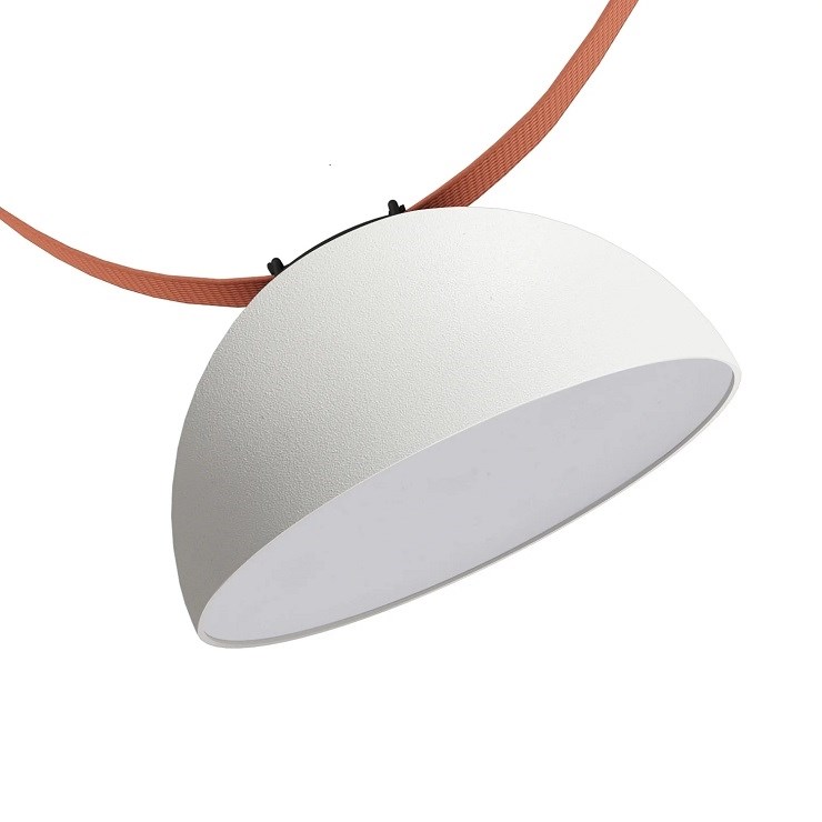 Светильник PLUSMINUS TEXTILE SYSTEM  Semisphere White D200 mm