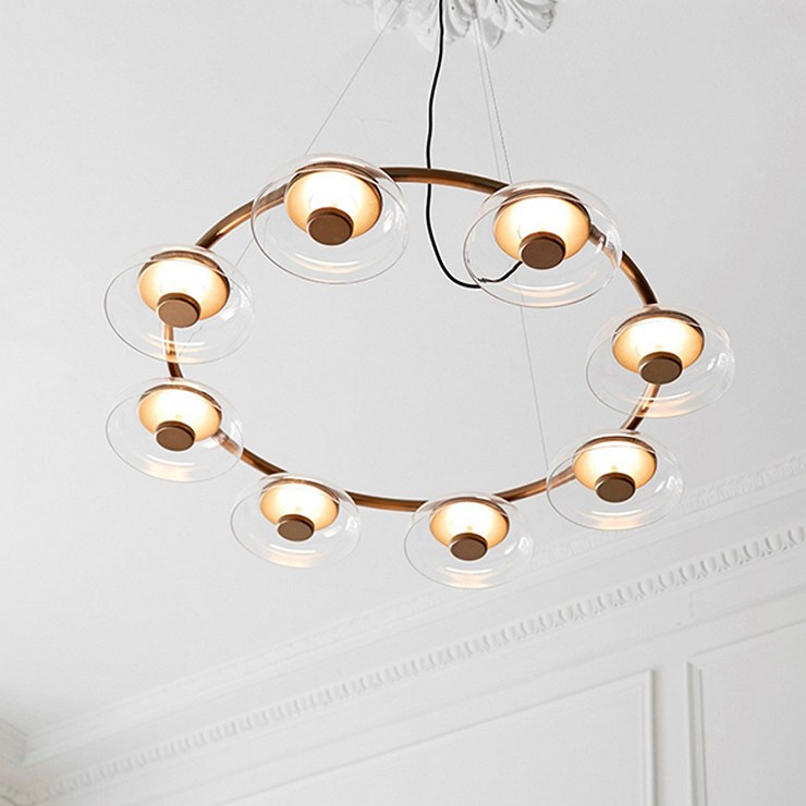 Люстра Blossi 8 в стиле Noura