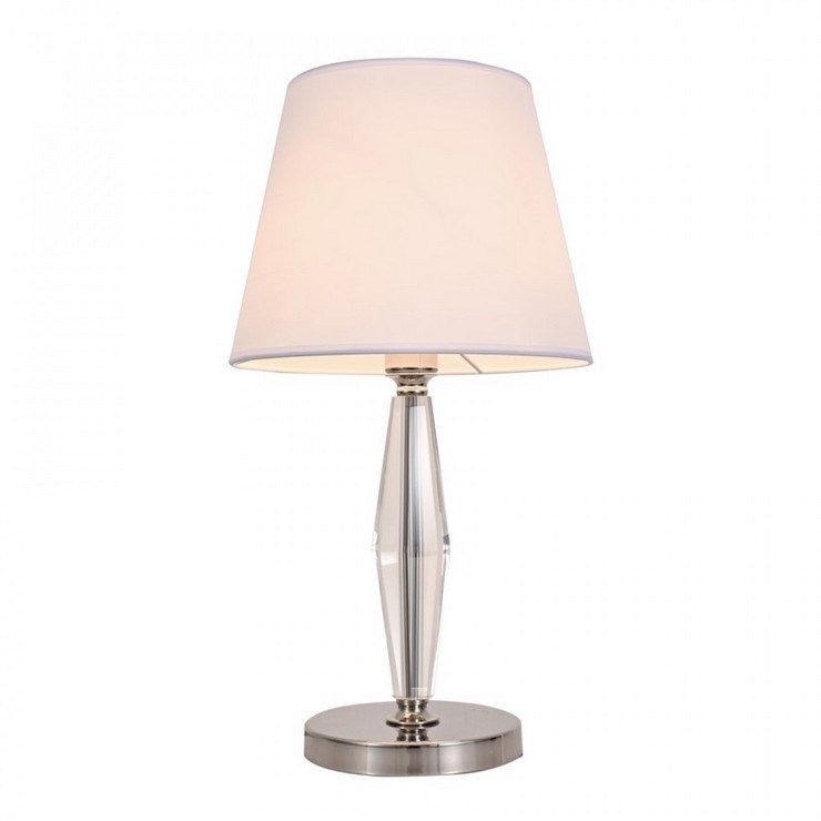 Лампа настольная Hartford Nickel без абажура