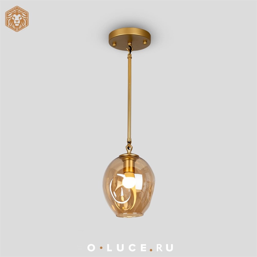 Светильник Branching Bubbles One Gold в стиле Lindsey Adelman