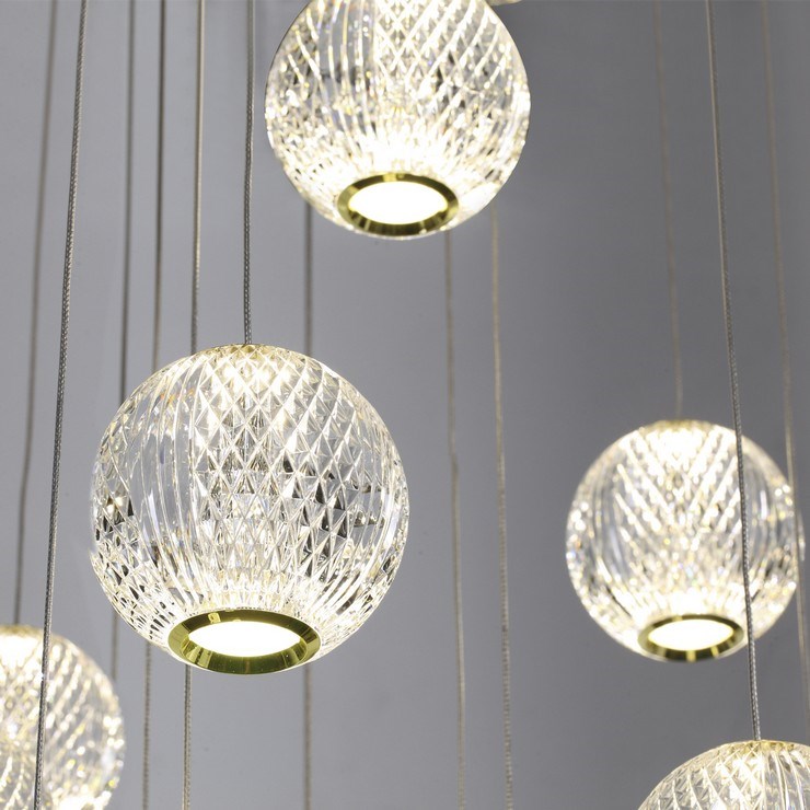 Люстра подвесная Austral D66 Gold