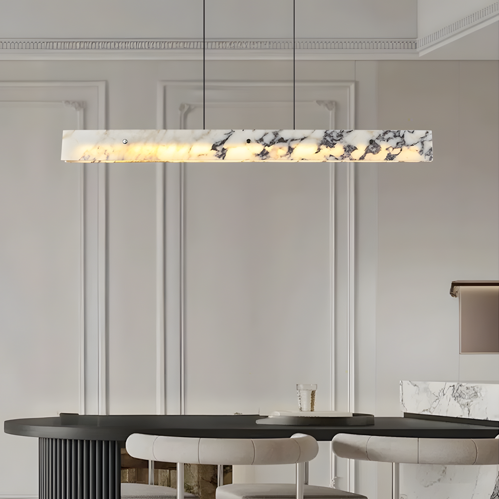 Светильник из мрамора Torin L120