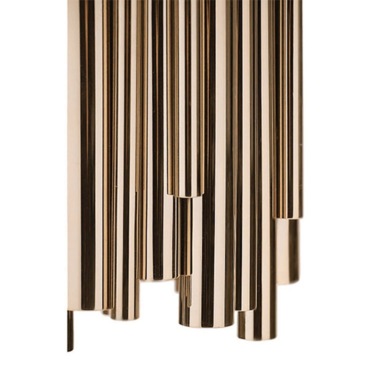 Светильник подвесной Brubeck D18 Латунь в стиле Delightful